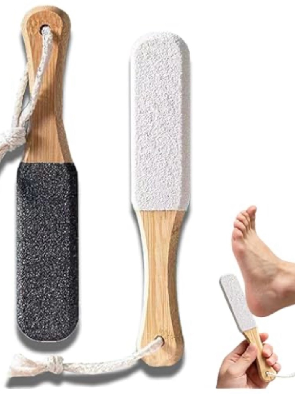 NIB Two-Pack Pumice Stone & Callus Remover, Pedicure Tools